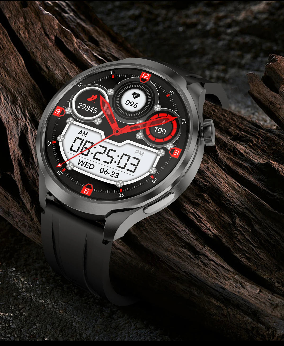 2025 New GPS Sports NFC Fashion Smartwatch Men's 1.85 "AMOLED Screen Heart Rate Blood Pressure Health Smart Watch For Huawei IOS