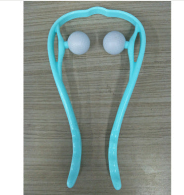 SHOP EASYMultifunctional Manual Six-wheel Neck Massager Massage Relieve Roller Massage Tool
