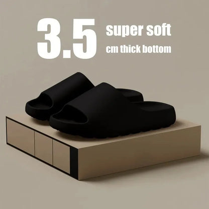 SHOP EASY™ Coconut Cloud Thick-soled  Soft Bottom Beach EVA slides