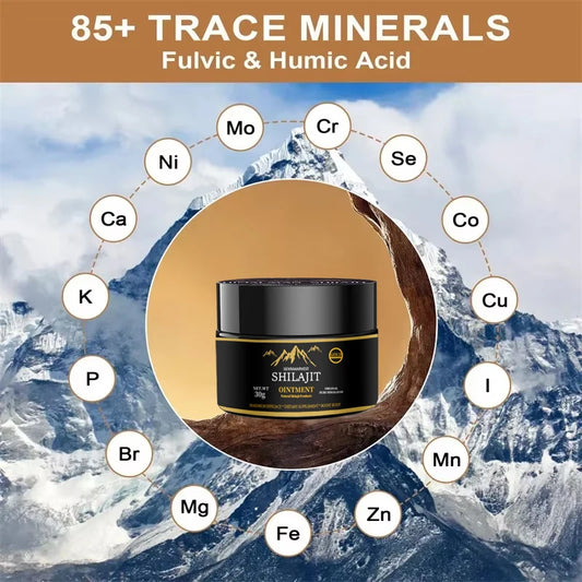 Original Himalayan Shilajit Resin,Natural Pure Shilajit Resin with Fulvic Acid,For Immune Health E jaculation,85+ Trace Mineral