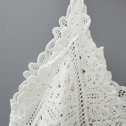 SHOP EASY™ Cotton Crochet Tank Top Sexy Knitted Hollow Out Vest Crop Top for Women