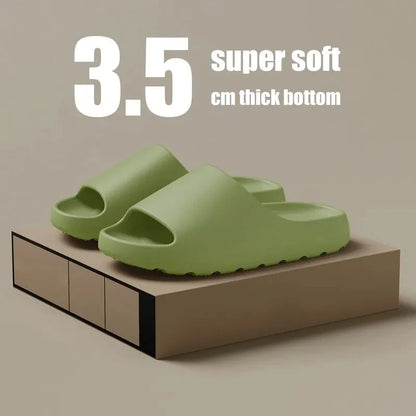 SHOP EASY™ Coconut Cloud Thick-soled  Soft Bottom Beach EVA slides