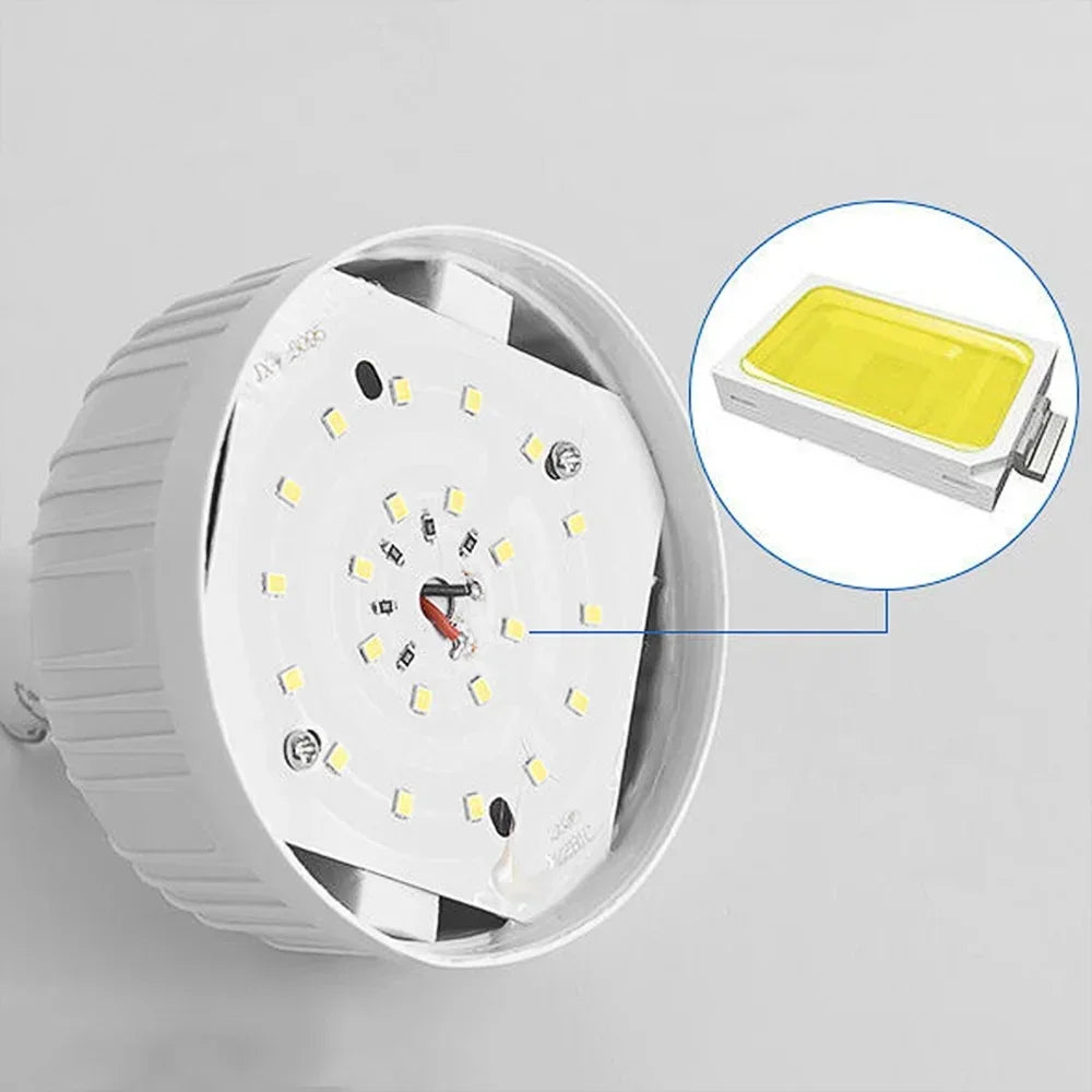 SHOP EASY™ Portable Rechargeable Dimmable LED Bulb Outdoor Tent Light