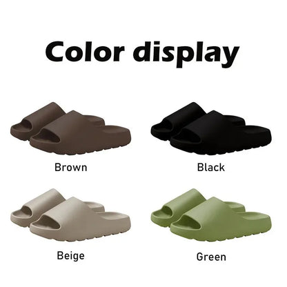 SHOP EASY™ Coconut Cloud Thick-soled  Soft Bottom Beach EVA slides