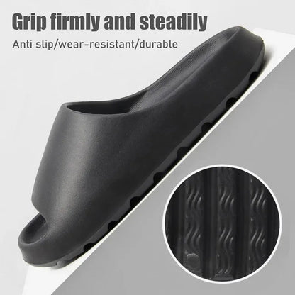 SHOP EASY™ Coconut Cloud Thick-soled  Soft Bottom Beach EVA slides